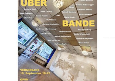 ÜBER BANDE – group show